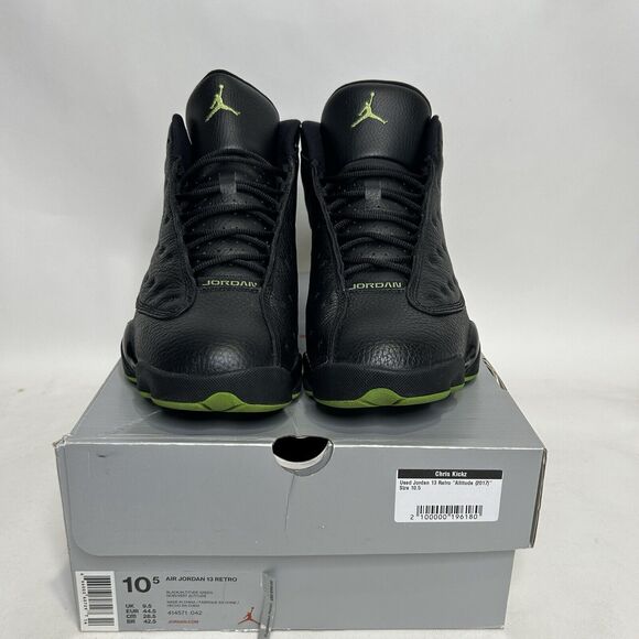 Nike Shoes Air Jordan 13 Retro “Altitude/Black Green” 2017 - Picture 2 of 9